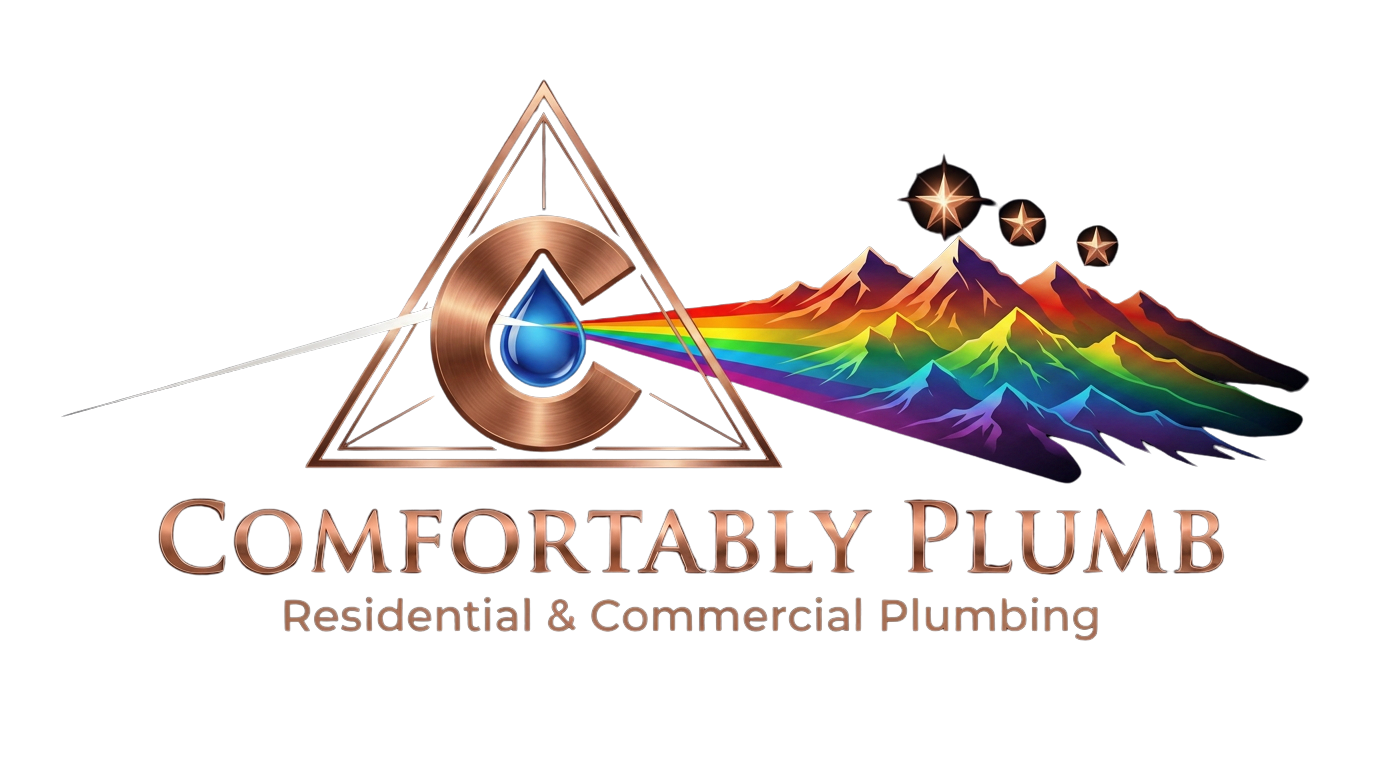 Comfortably Plumb logo