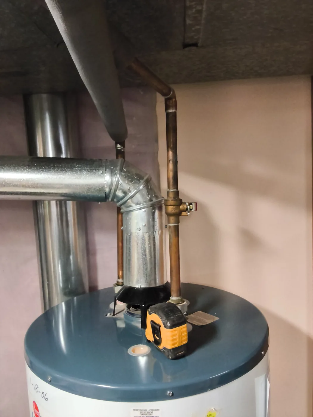 Mechanical piping, valve, and plumbing connection project
