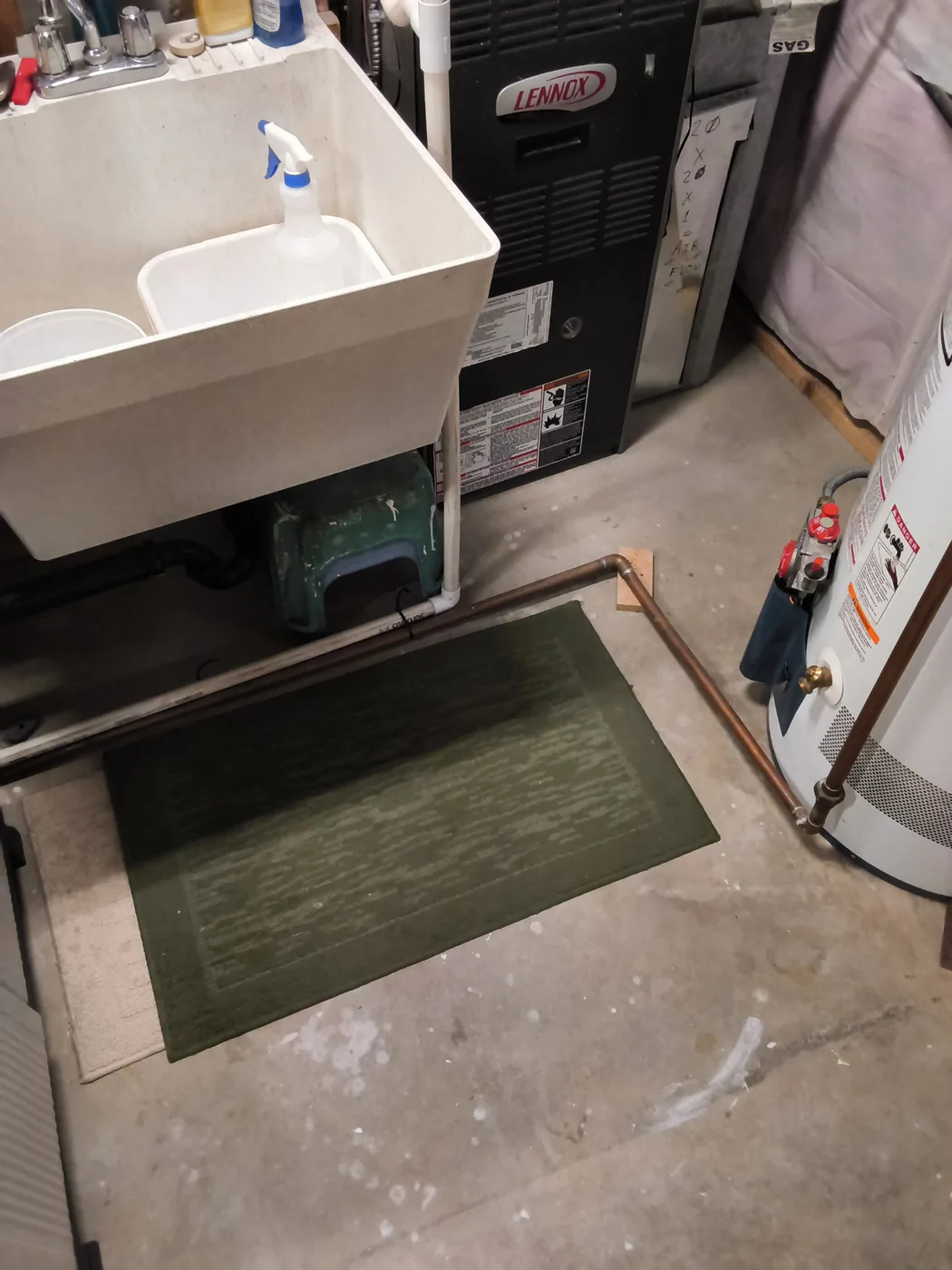 Mechanical piping, valve, and plumbing connection project