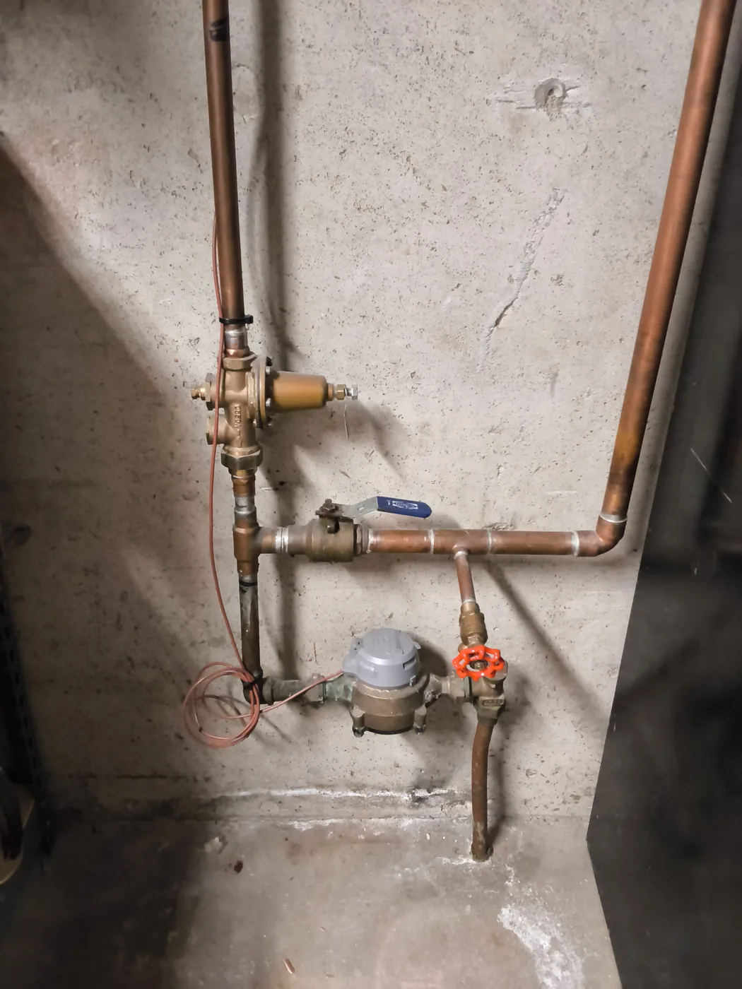 Mechanical piping, valve, and plumbing connection project