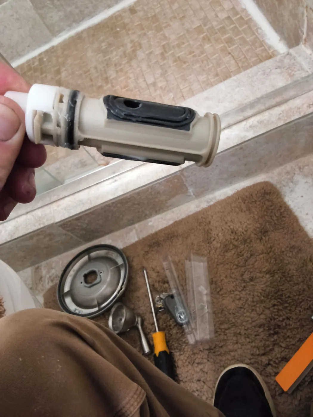 Water heater installation and plumbing connection project